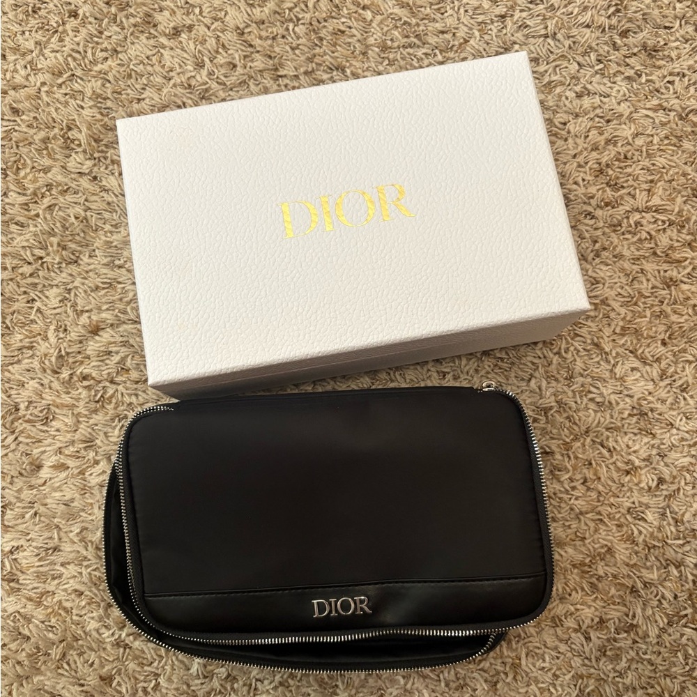 Dior Backstage makeup bag and brushes